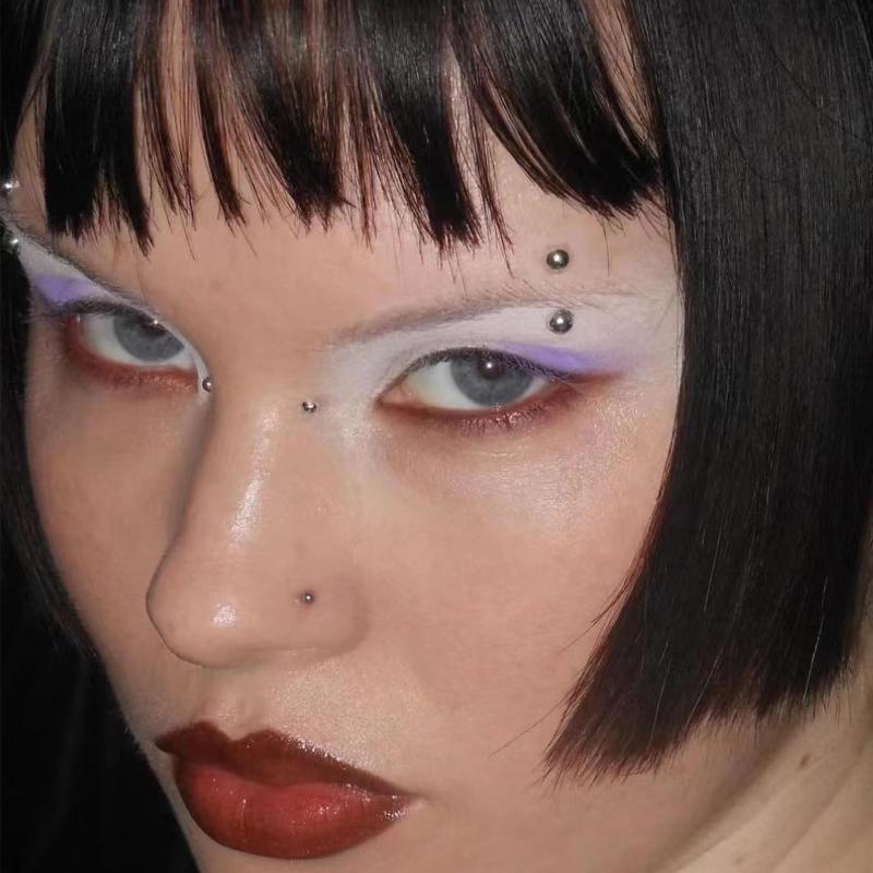 Body Jewelry Eyebrow - 321pcs Non Piercing Lip Studs Sticker
