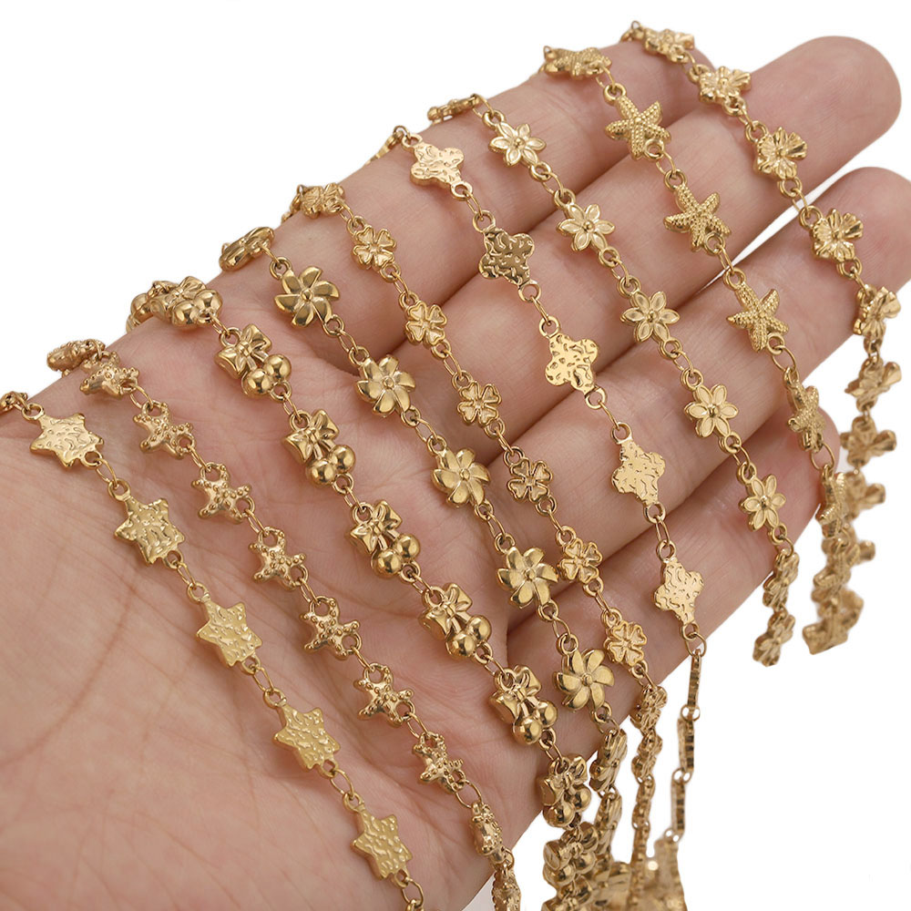 1Meter Stainless Steel Flower  - Body Jewelry Usa 评论和价格