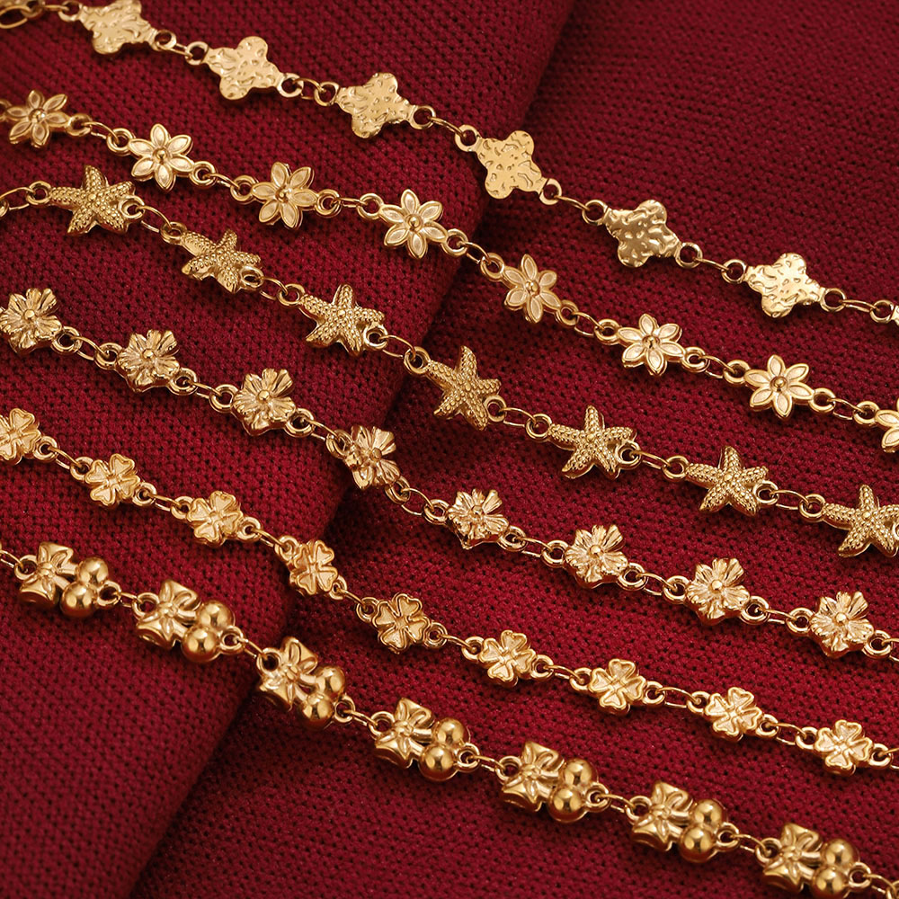 1Meter Stainless Steel Flower  - Body Jewelry Usa 评论和价格