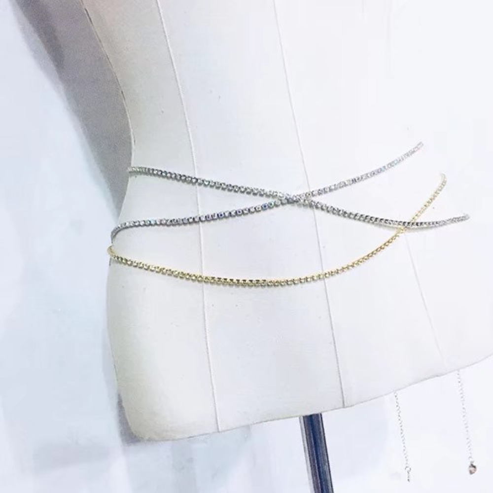 Sexy Fashion Shiny Water Drill - Body Jewelry Usa 评论和价格