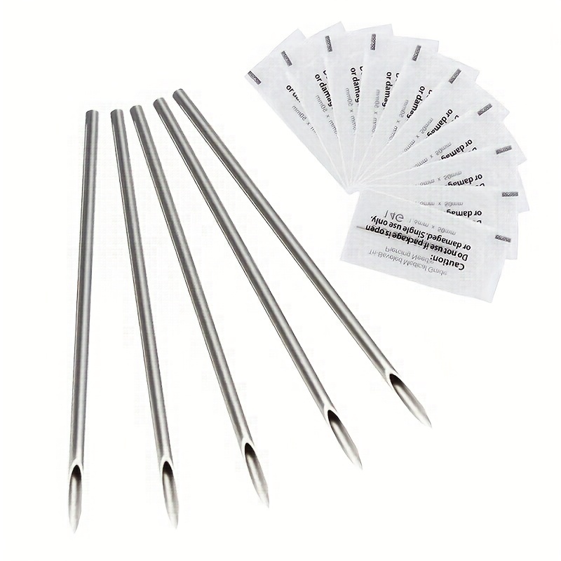 Sterile Disposable Tattoo Pier - Body Jewelry Eyebrow 评论和价格