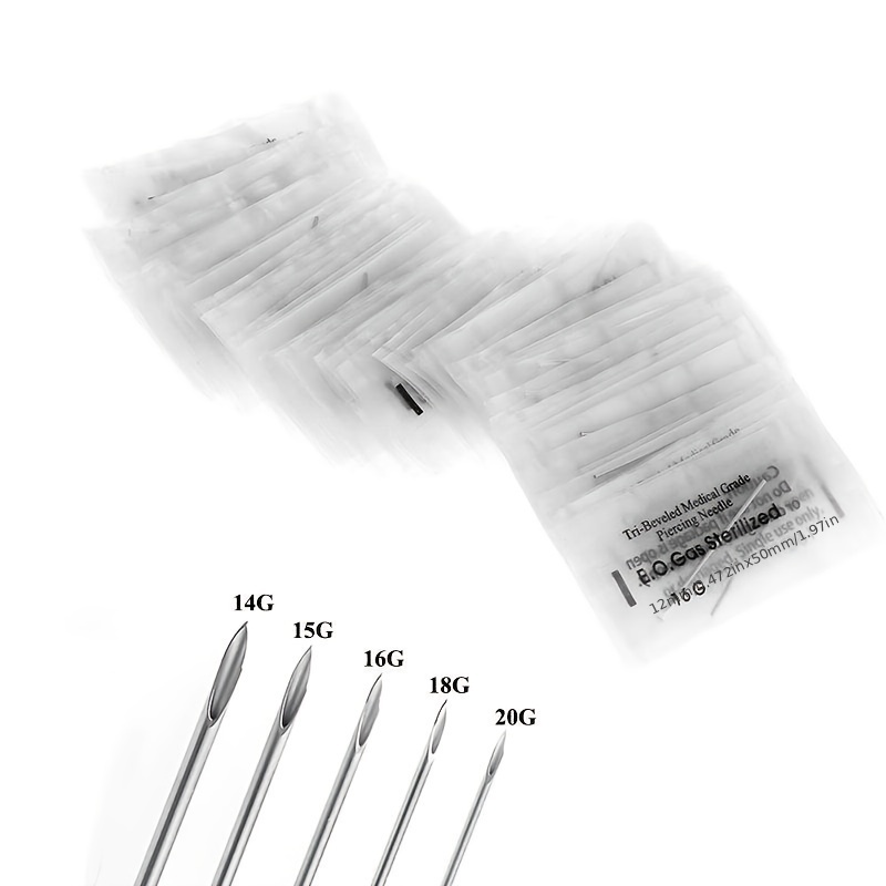 Sterile Disposable Tattoo Pier - Body Jewelry Eyebrow 评论和价格