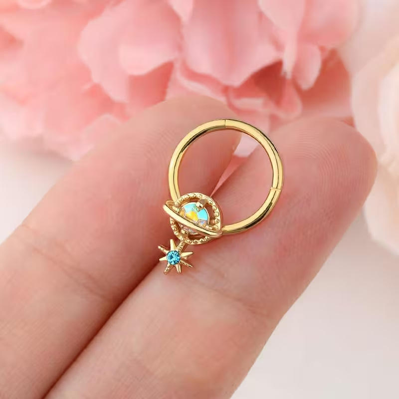 Septum Rings Planet Jewelry Su - Body Jewelry And Earrings 评论和价格