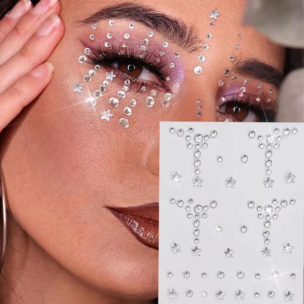 Fake Piercings Balls Stick on  - Body Jewelry Eyebrow 评论和价格