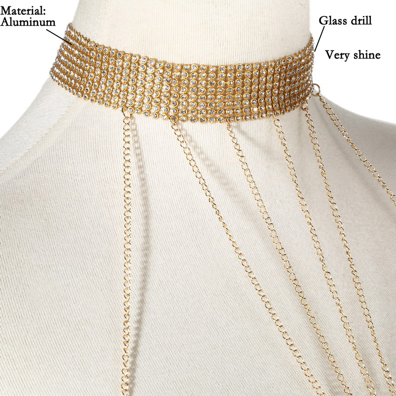 Gold Color Body Chain Women  R - Body Jewelry Usa 评论和价格