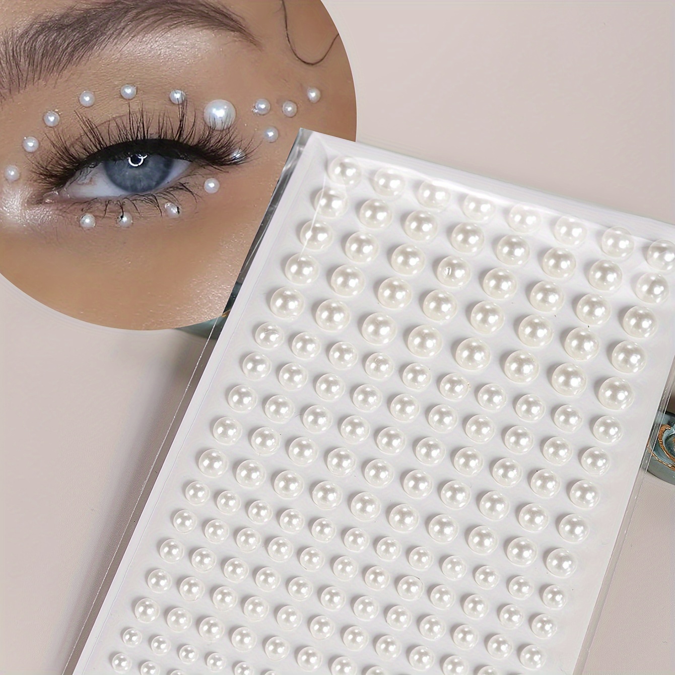 Fake Pearl Women Three-Dimensi - Body Jewelry Eyebrow 评论和价格