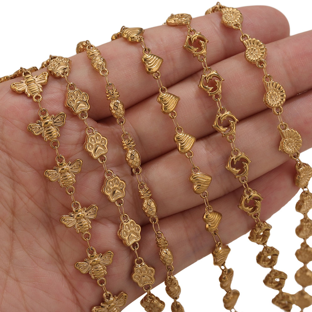 1M PVD Gold Stainless Steel He - Body Jewelry Usa 评论和价格