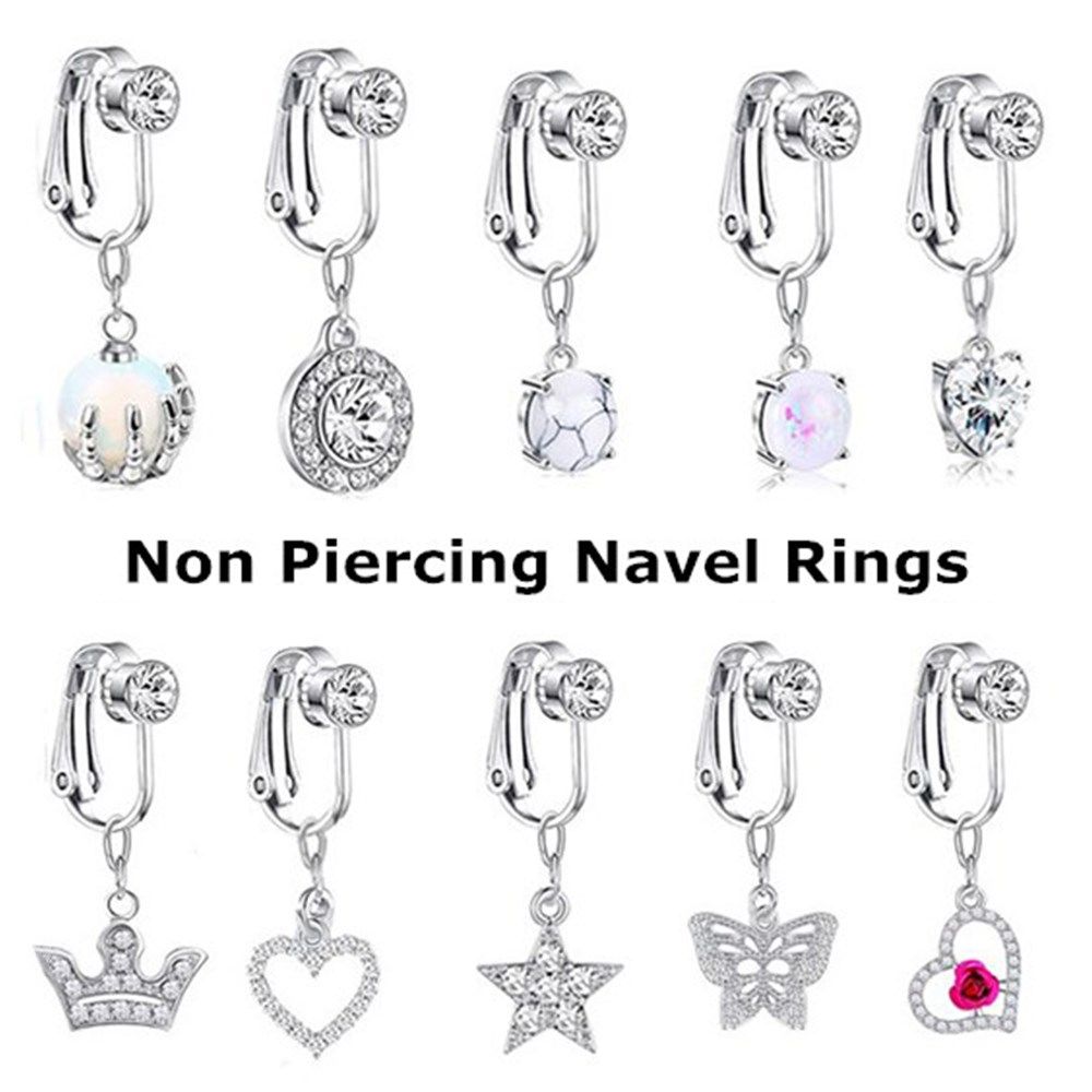 Accessories Women Clip On Earr - Body Jewelry And Earrings 评论和价格