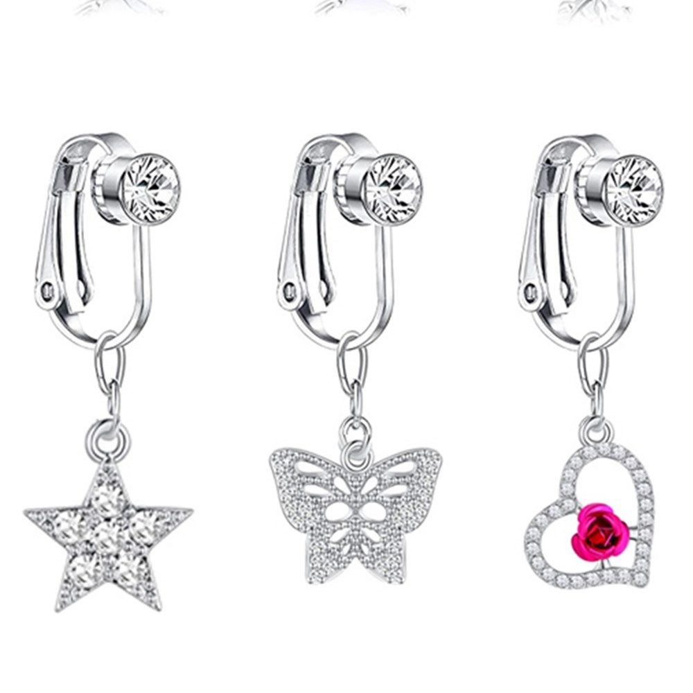 Beach Accessories Non Piercing - Body Jewelry And Earrings 评论和价格