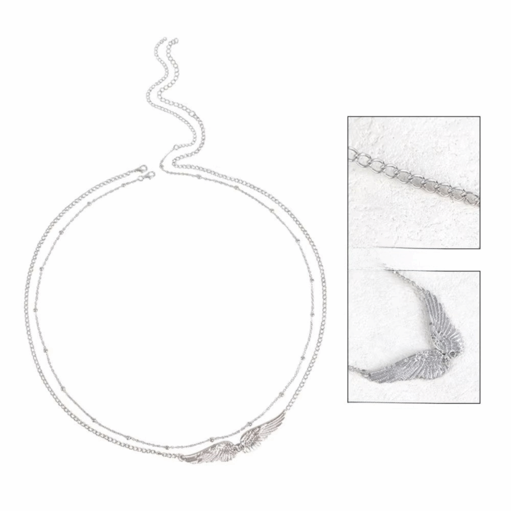 Trendy Elegant Double Layer Wi - Body Jewelry Usa 评论和价格