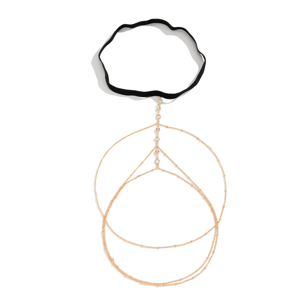 Boho Elastic Band Crystal Leg  - Body Jewelry Usa 评论和价格